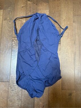 Navy Low Back Bodysuit